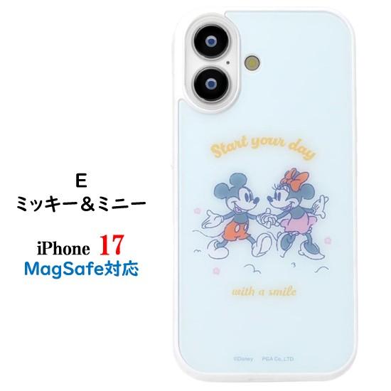 ディズニー ミッキー＆ミニー iPhone スマホケース　MagSafe 対応 SheerForce iPhone 15 Pro用MagSafe対応保護ケース ミッキー&ミニー