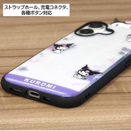 IIIIfit サンリオキャラクターズ サンリオ iPhone 16 フレーム Clear