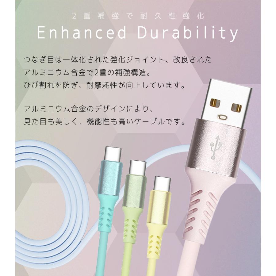 inklink 急速 PD 15-100w タイプc 充電 ケーブル iphone 充電器 タイプ