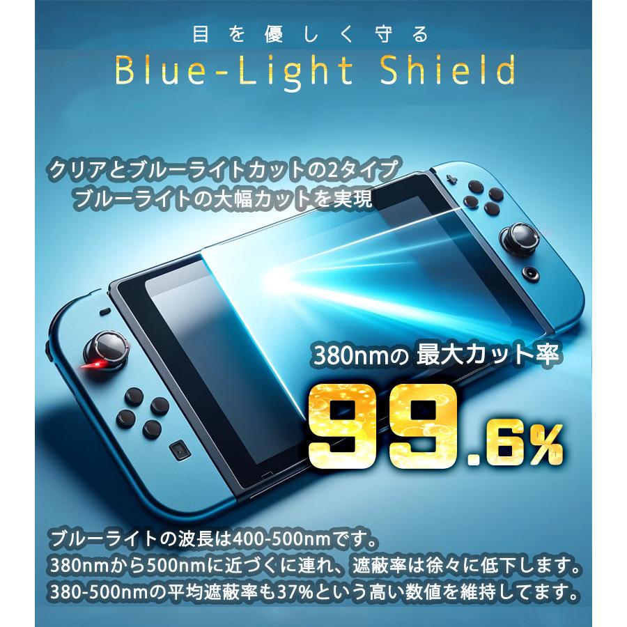 P倍！【珍しいブルーライトカット国内検査機関確認済】Switch Switch2