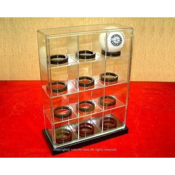 ≪ 野球 サインボール コレクションケース １２個収納タイプ ≫ 野球ボール 記念ボール ベースボール サインボールケース ≪日本製≫ |  | 01