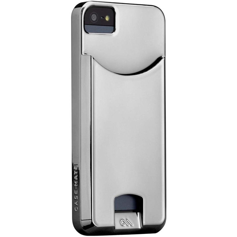 Case-Mate iPhoneSE(第一世代,2016)/5s/5 共用 Barely There ID Case, Metallic Silver カード収納機能付きハードケース シルバー【改札機エラー防止シート付】 | Case-Mate | 04
