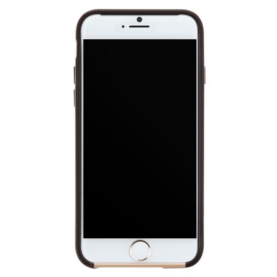 Case-Mate iPhone6/iPhone6s 共用 側面を保護するソフトフレーム シャンパン ゴールド/ブラック Tough Frame Case Champagne Gold/Black｜case-mate｜04