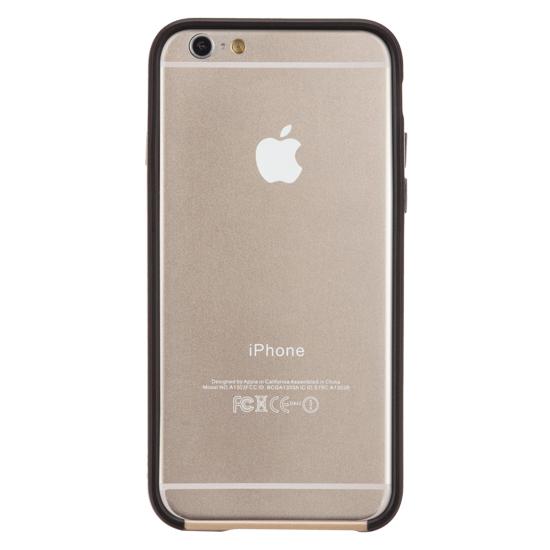 Case-Mate iPhone6/iPhone6s 共用 側面を保護するソフトフレーム シャンパン ゴールド/ブラック Tough Frame Case Champagne Gold/Black｜case-mate｜05