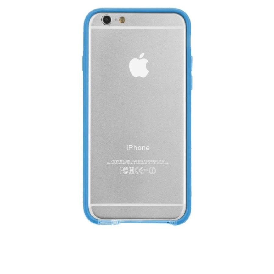 Case-Mate iPhone6/iPhone6s 共用 側面を保護するソフトフレーム クリアー/オリンピアンブルー Tough Frame Case Clear/Olympian Blue｜case-mate｜05