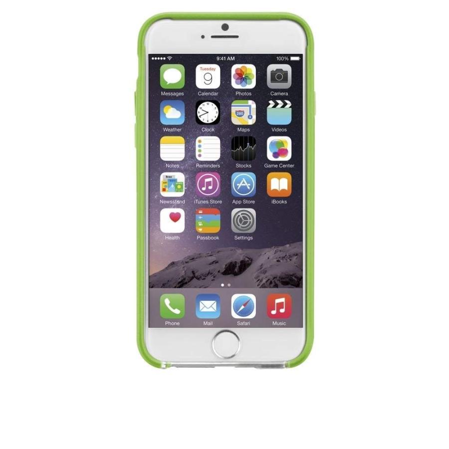 Case-Mate iPhone6/iPhone6s 共用 側面を保護するソフトフレーム クリア/ライム Tough Frame Case Clear/Lime｜case-mate｜04