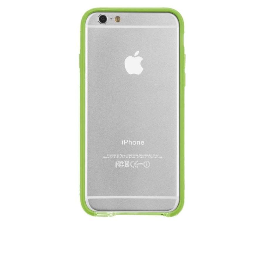Case-Mate iPhone6/iPhone6s 共用 側面を保護するソフトフレーム クリア/ライム Tough Frame Case Clear/Lime｜case-mate｜05