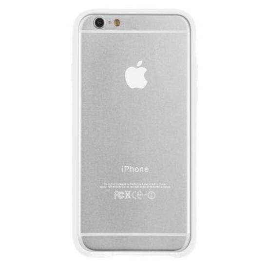 Case-Mate iPhone6/iPhone6s 共用 側面を保護するソフトフレーム クリア/ホワイト Tough Frame Case Clear/White｜case-mate｜02