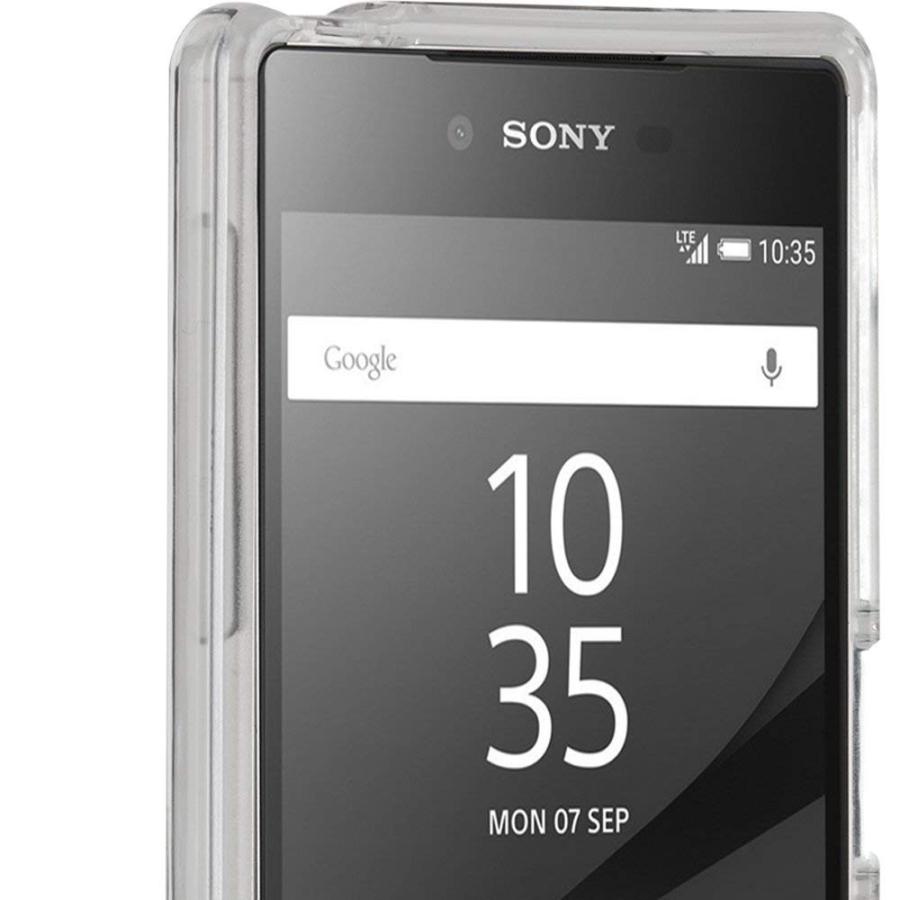 Case-Mate スマホケース (Xperia Z5 docomo SO-01H / au SOV32 / SoftBank 501SO) ハード ケース カバー  耐衝撃 二重構造 (クリア/クリア) | Case-Mate | 03
