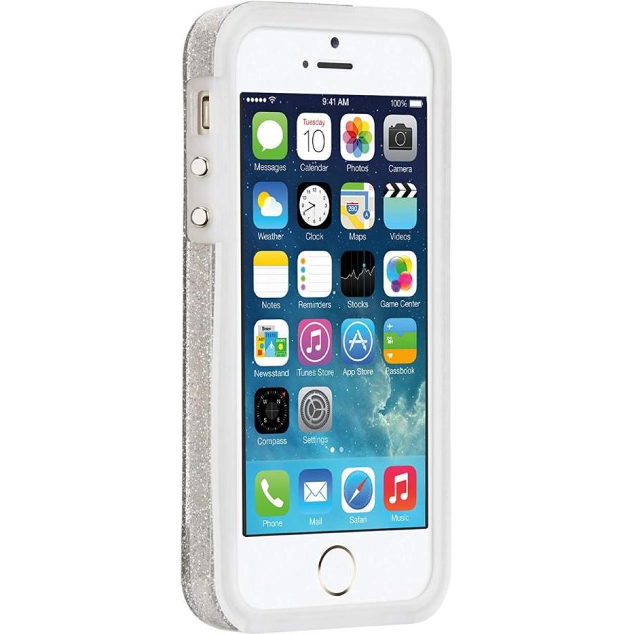 Case-Mate iPhone SE(第一世代,2016)/5s/5 共用 ラメがキラキラと輝く耐衝撃ハードケース シャンパン ゴールド Sheer Glam Case Champagne Gold | Case-Mate | 03
