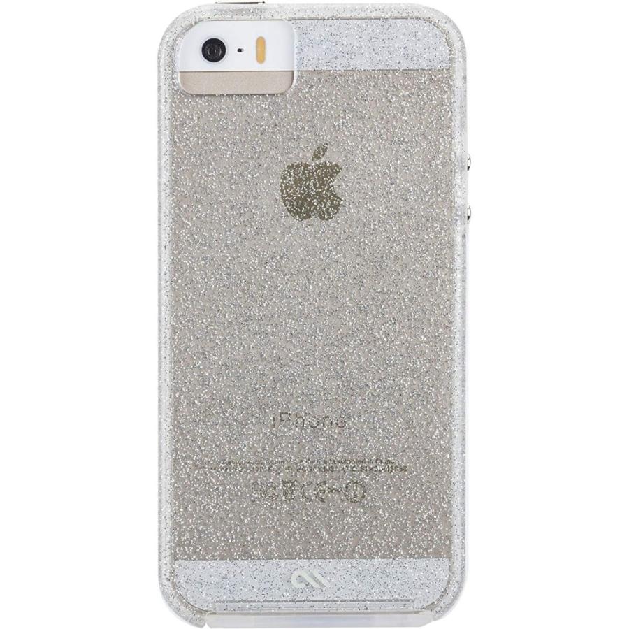 Case-Mate iPhone SE(第一世代,2016)/5s/5 共用 ラメがキラキラと輝く耐衝撃ハードケース シャンパン ゴールド Sheer Glam Case Champagne Gold | Case-Mate | 05