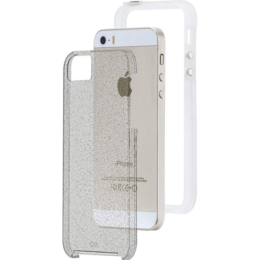 Case-Mate iPhone SE(第一世代,2016)/5s/5 共用 ラメがキラキラと輝く耐衝撃ハードケース シャンパン ゴールド Sheer Glam Case Champagne Gold | Case-Mate | 06