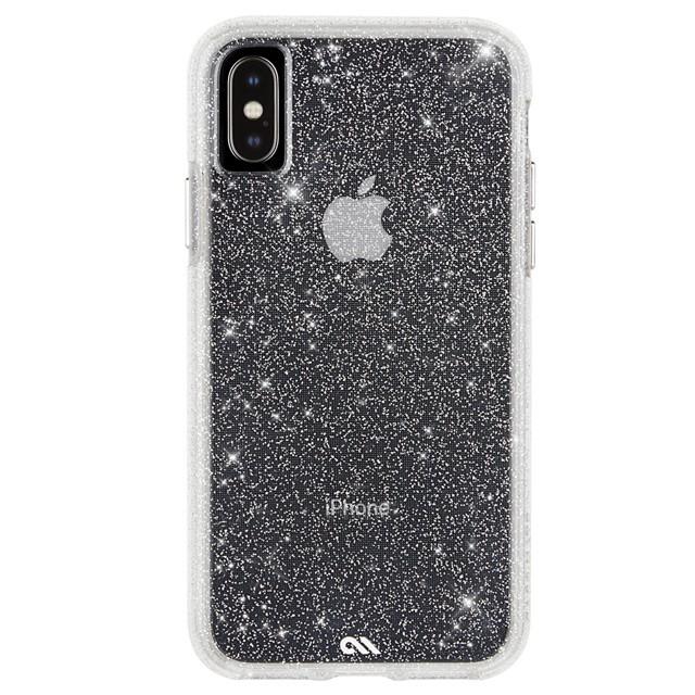 Case-Mate iPhoneX/iPhoneXs 共用 キラキラの耐衝撃ケース クリア Sheer Crystal-Clear｜case-mate