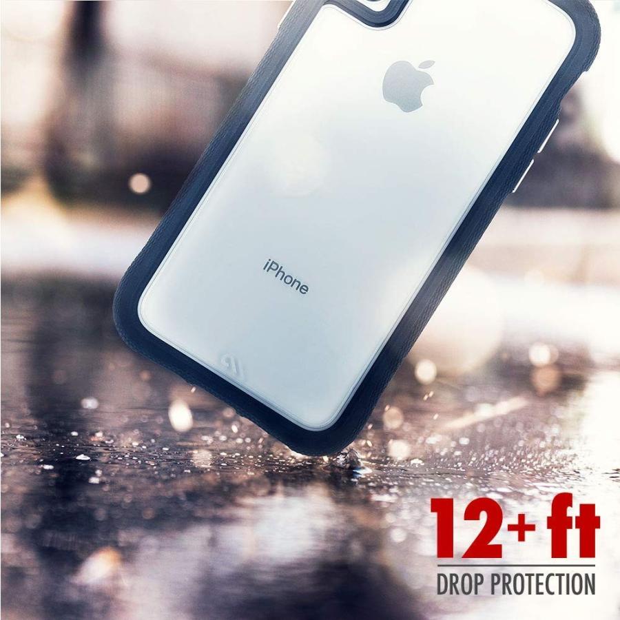 Case-Mate iPhoneX/iPhoneXs 共用 高い耐衝撃機能を持つケース クリア/ブラック Protection Cease Clear/Black｜case-mate｜06