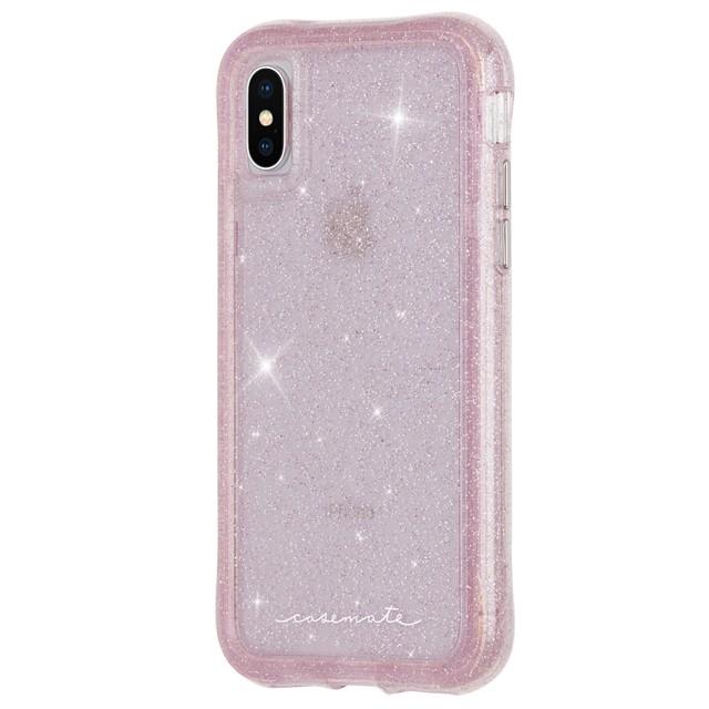 Case-Mate iPhoneX/iPhoneXs 共用 キラキラと輝く高耐衝撃ケース ブラッシュ Protection Collection Sheer-Crystal-Blush｜case-mate｜02