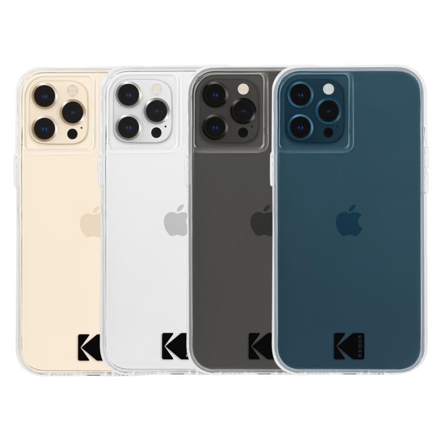 【iPhone12/12 Pro共用】KODAK 3.0m落下耐衝撃ケース Clear Case with Logo｜case-mate｜05