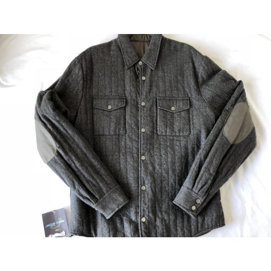 配送員設置送料無料 ヤコブコーエン Jacob Cohen リバーシブル ジャケット 高級ウール使用 イタリア製 メンズ 人気が高い Www Kingfishswimming Com