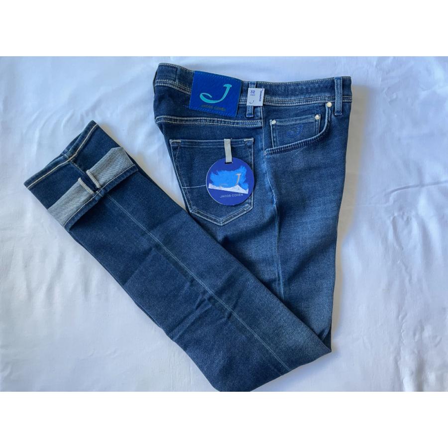 JACOB COHEN ヤコブコーエン 美脚 スウェットデニム パンツ J622 32  