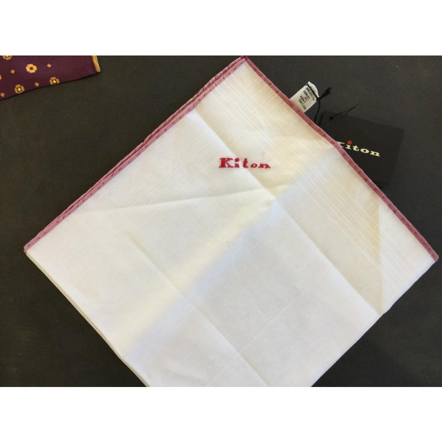 キトン キートン Kiton ポケットチーフ リネン イタリア製 ナポリ | キートン