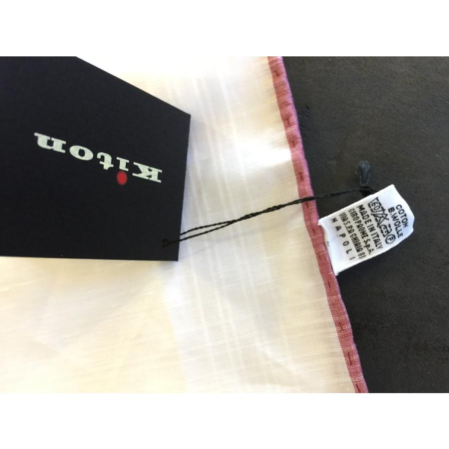 キトン キートン Kiton ポケットチーフ リネン イタリア製 ナポリ | キートン | 02