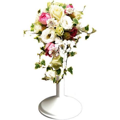 ブーケスタンド パイプ2号台付 ブーケ飾り フラワースタンド φ15.5cm×高51cm | 