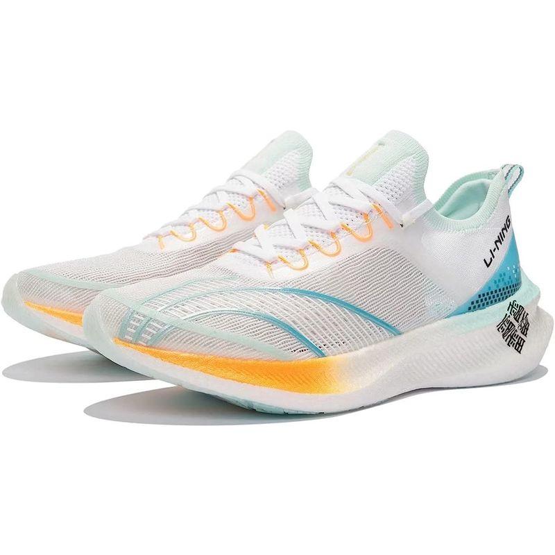 リーニン LI-NING FEIDIAN CHALLENGER レーシングシューズ ランニング メンズ カーボンプレート 高反発 ホワイト LI NING FEIDIAN CHALLENGER レーシングシューズ ランニング メンズ カーボンプレート 高反発 ホワイト
