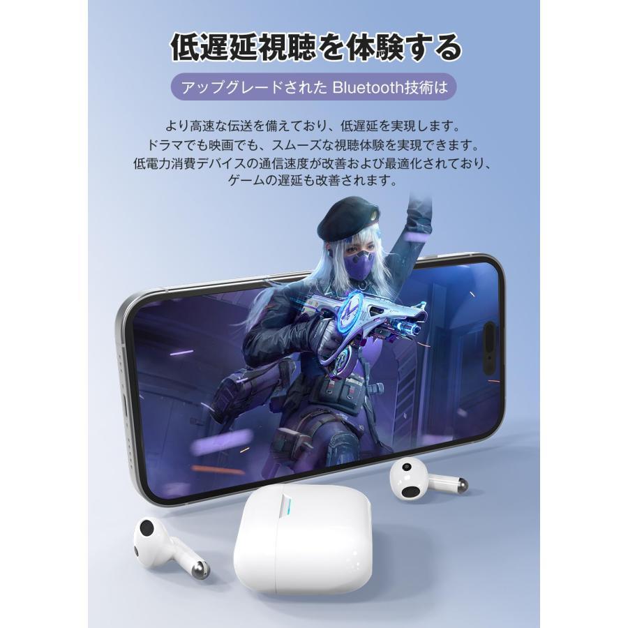 2024究極進歩モデル】ワイヤレスイヤホン bluetooth イヤホン