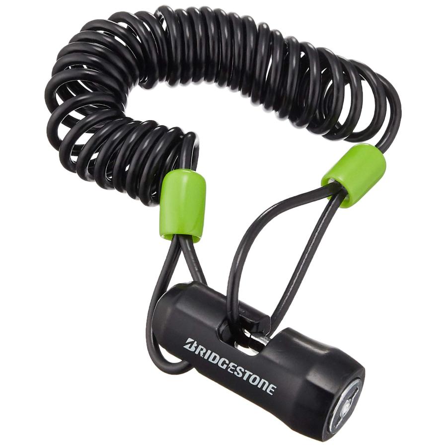 ブリヂストン(BRIDGESTONE) コンパクトワイヤーロック 自転車 鍵 ブラック 盗難防止 防犯 軽量 直径3×180cm WL-SP1 | 