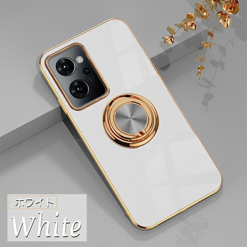 リングスタンド付き！ OPPO Reno7 A Reno5 ケース リング 付き 軽量