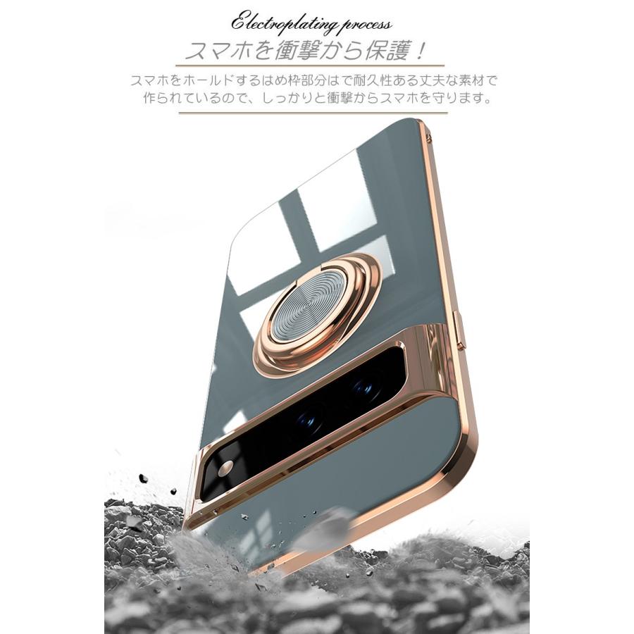 リングスタンド付き！ Google Pixel8A Pixel6a Pixel7a Pixel8 ケース