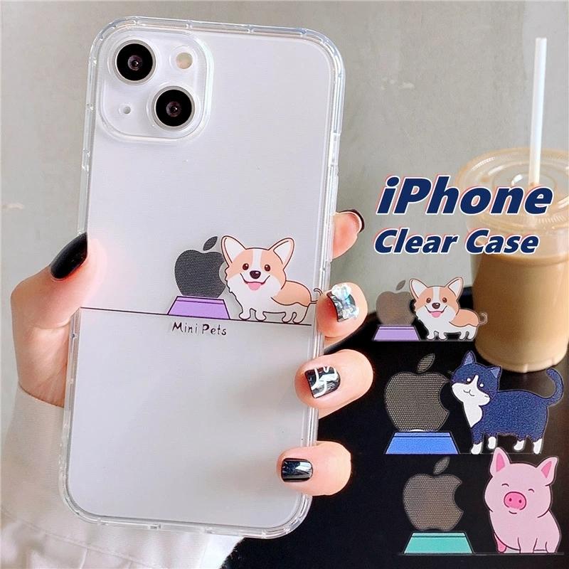 おもしろ Iphone クリアケース 耐衝撃 透明 かわいい 猫柄 Iphone 12 Mini 12 13 11 Pro Max Xr Xs Max 8 Plus スマホ ケース カバー 犬柄 ブタ コーギー R Cph04 けーす堂 通販 Yahoo ショッピング