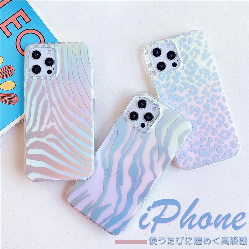 Iphone12 スマホケース オーロラ Iphone 12 Pro Max Xr 11 Pro Max Se2 8 7 ケース かわいい おしゃれ キラキラ 韓国 可愛い 薄型 大人可愛い Tpu ヒョウ柄 R Dls44 けーす堂 通販 Yahoo ショッピング