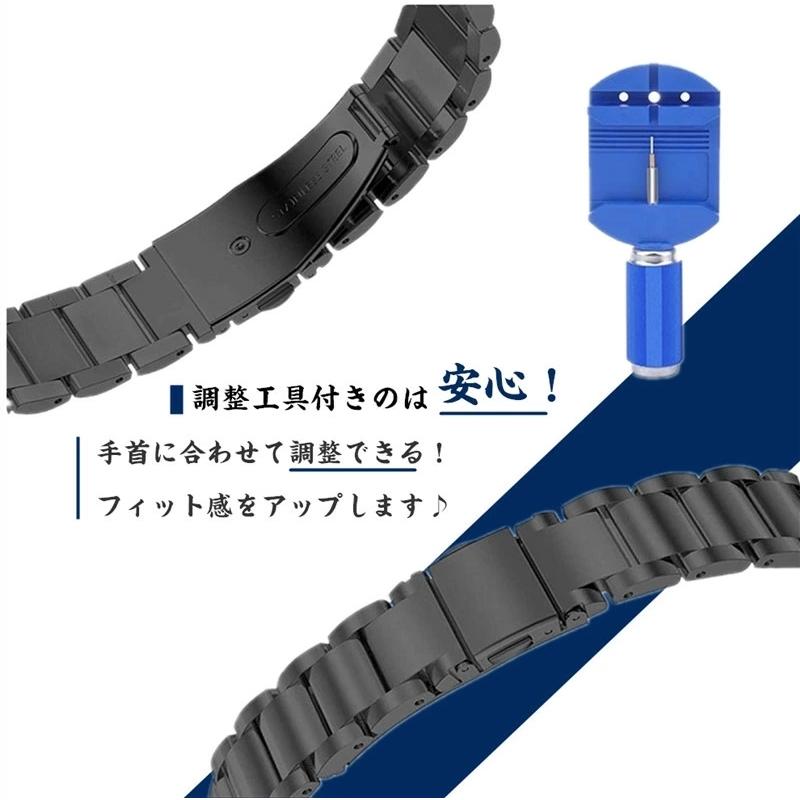 FITBIT CHARGE3 ブラックステンレスバンド付き Amazon | Fitbit Charge3バンド/Fitbit Charge4バンド フィット