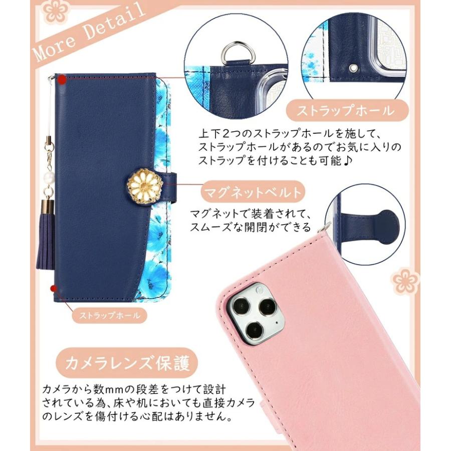 【新品未使用】iPhone13pro【COACH】2way手帳型ケース★花柄／白 caseplay_co-fc-21-62