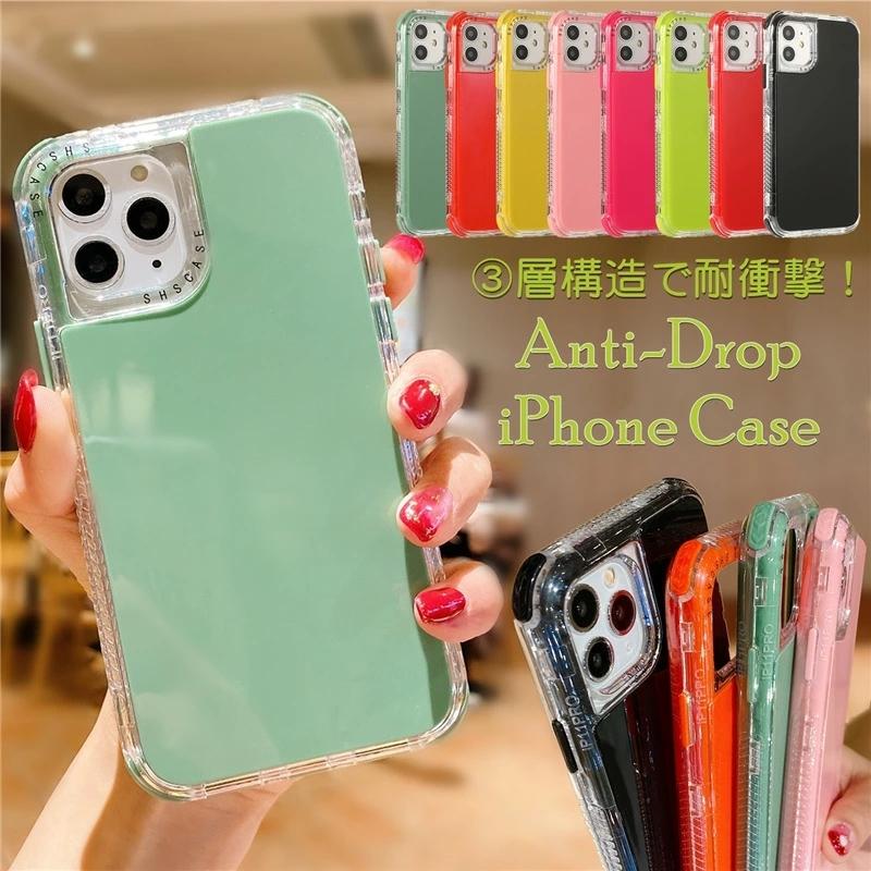 iPhone 耐衝撃ケース 3層構造 iphone12 ProMax スマホケース