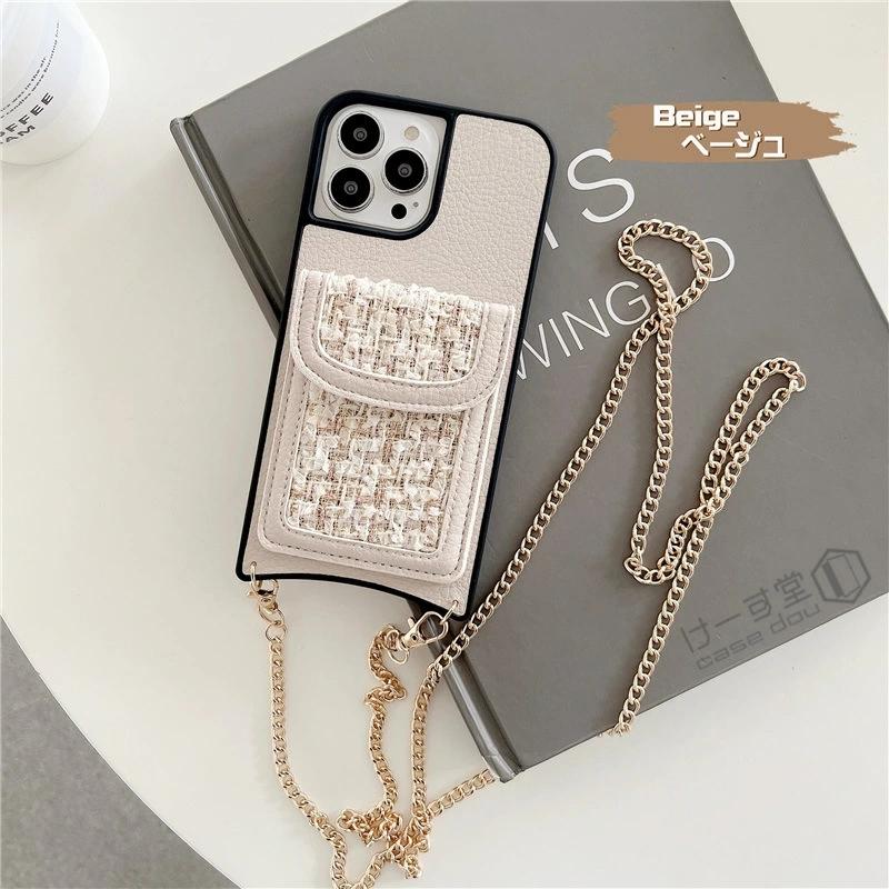 DIOR iPhone14pro ケース　ショルダーチェーン付き DIOR iPhone14pro ケース ショルダーチェーン付き ディオール