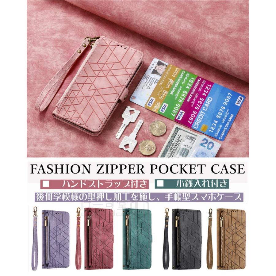 コインケース付き 楽天ハンド5G ケース 手帳型 小銭入れ付き Rakuten Hand 5G 楽天モバイル 楽天ハンド 幾何学模様 ライン柄 :  けーす堂 - 通販 - Yahoo!ショッピング