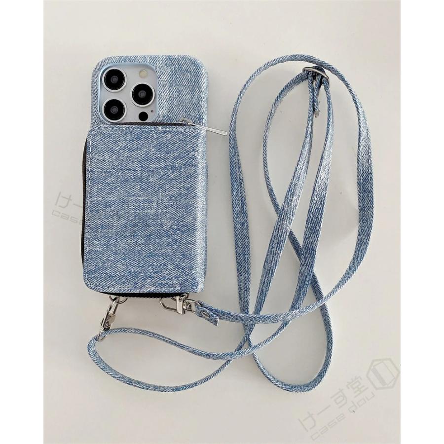 ファスナー付き iPhone15 iPhone17 pro max スマホケース 背面財布型