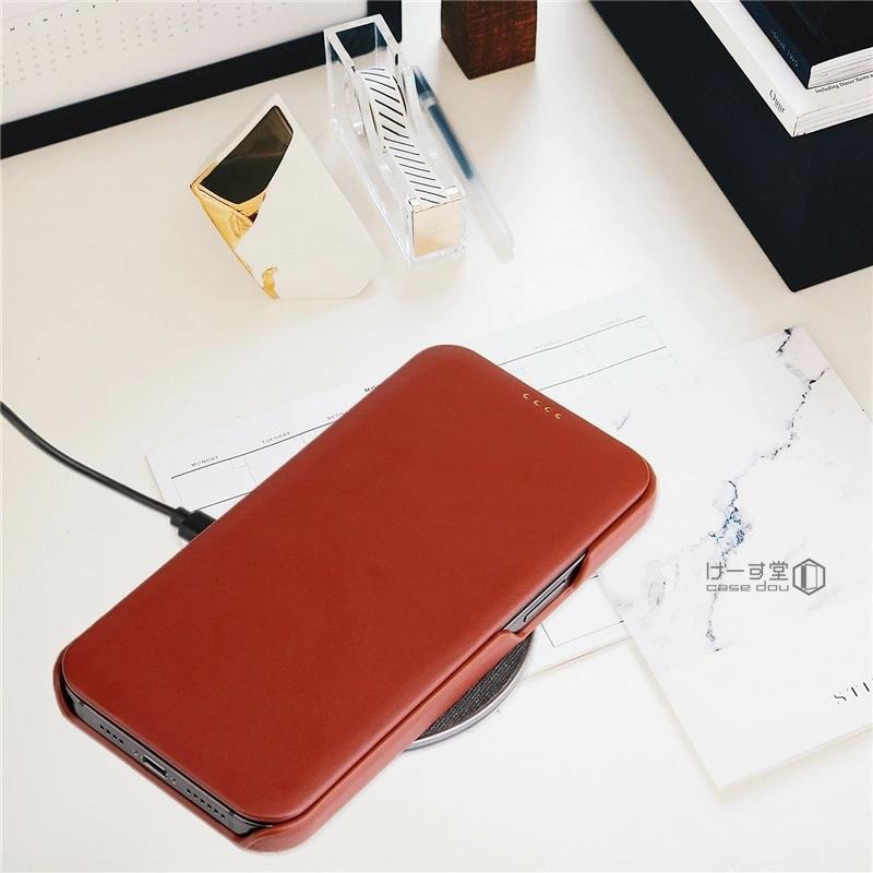 牛革 iPhone 13 ケース 本革 フルカバー iPhone13 mini iphone12 pro