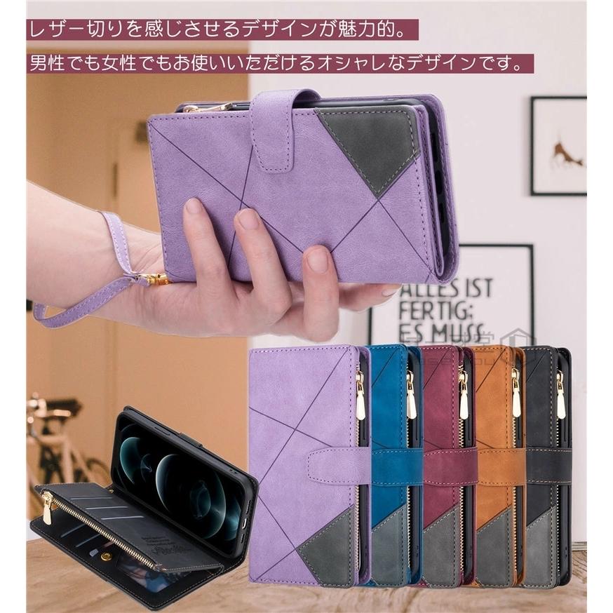 9枚カード入れ！ Galaxy Z Fold3 5G SCG11 ケース 手帳型 ハンド