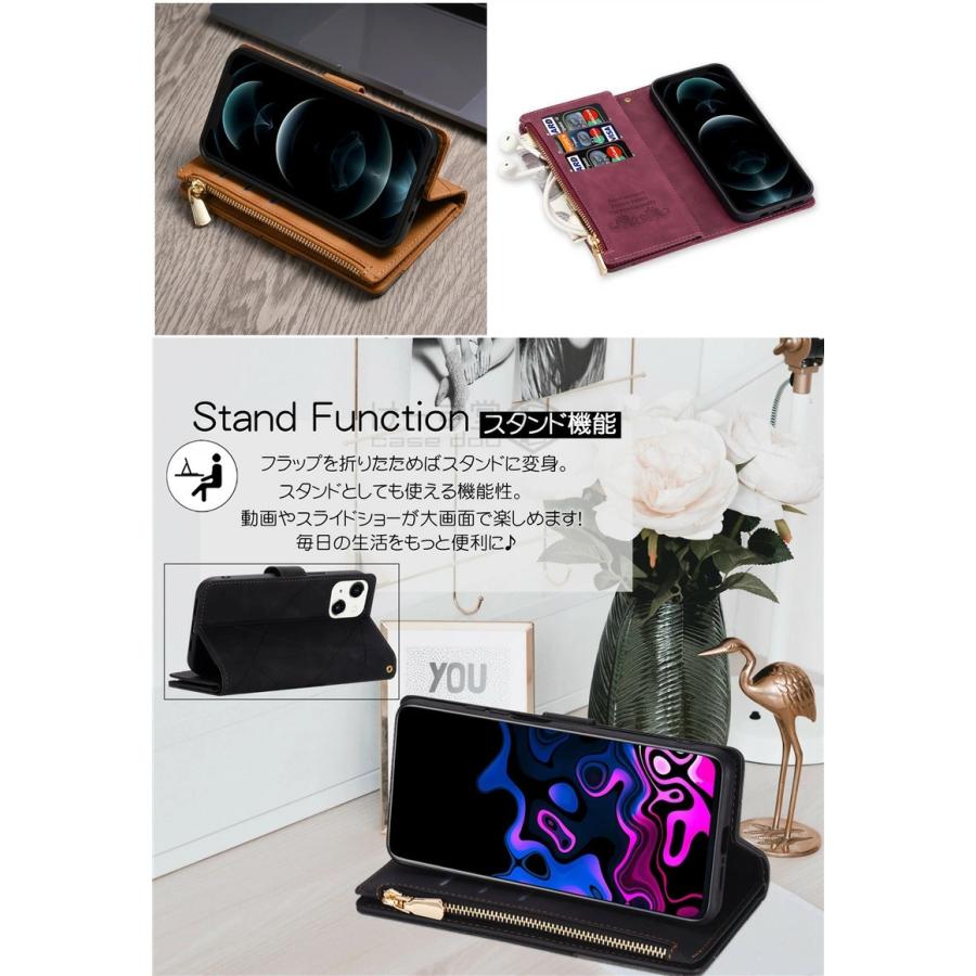 9枚カード入れ！ Google Pixel 6 Pro ケース 手帳型 ハンドストラップ