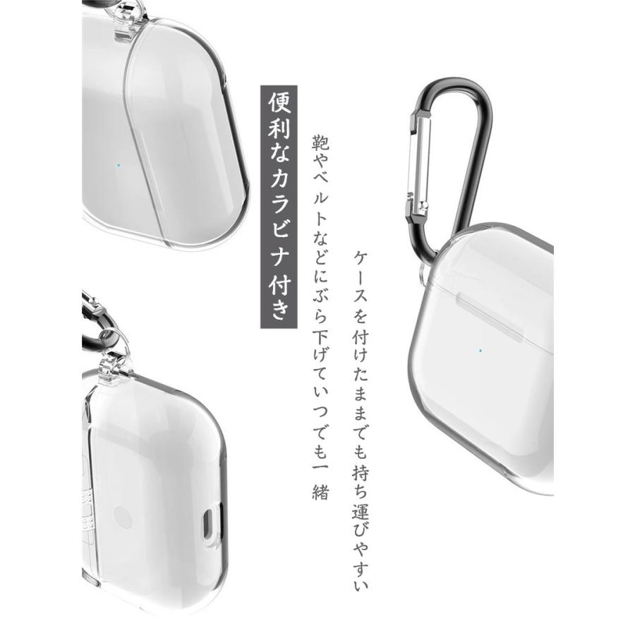 AirPods Pro ケース プロ クリア airpods PC カバー AirPodsケース