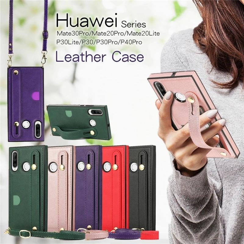 ショルダー Huawei p30 lite ケース 革 耐衝撃 pro かわいい ファー