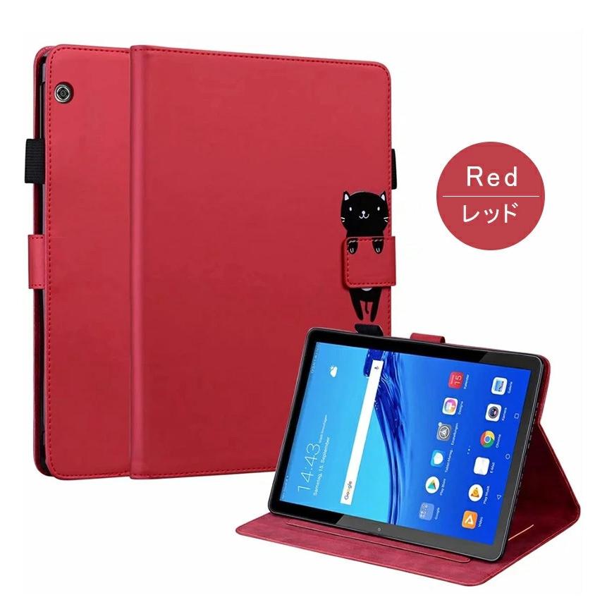 Huawei MediaPad T5 M5 lite10 カバー 手帳型 動物 カード収納 AGS2