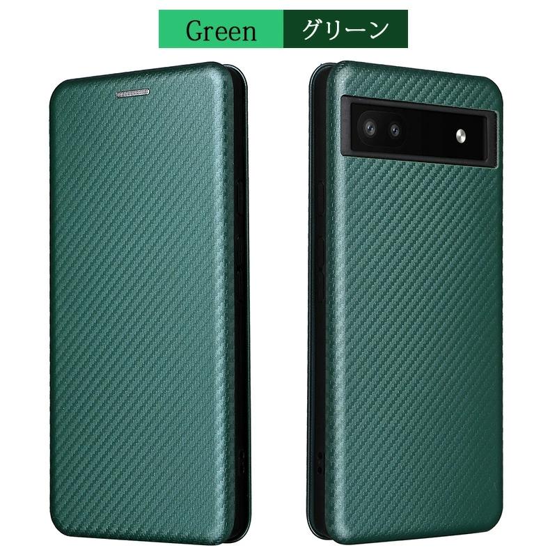 炭素繊維調 Google Pixel 6a スマホケース 手帳型 7 proケース 手帳