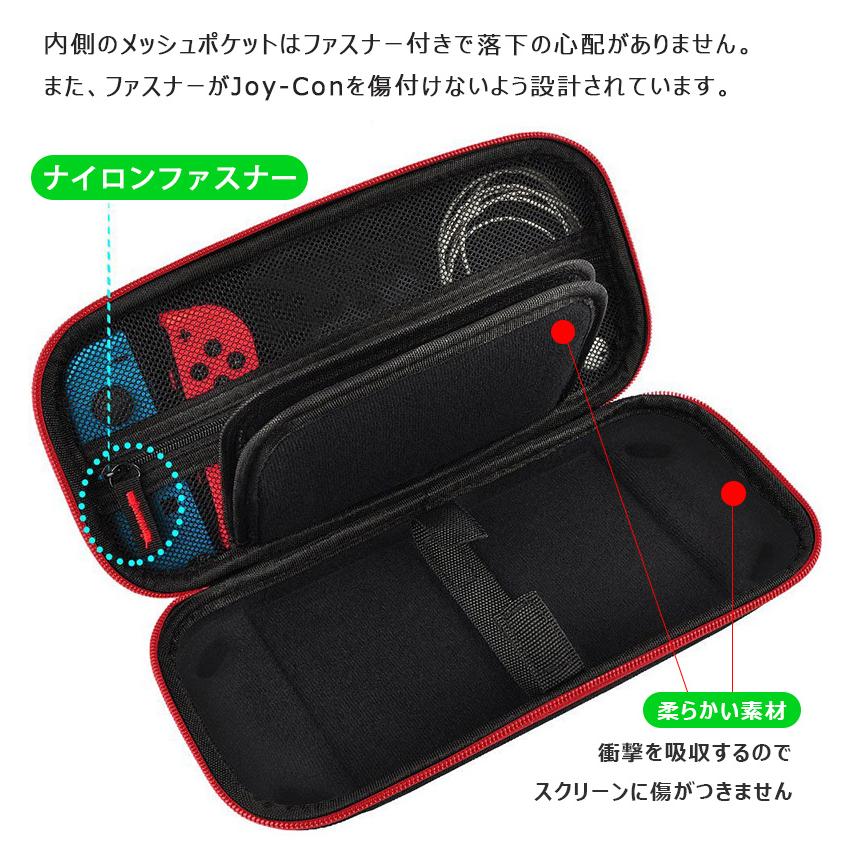 Nintendo Switch 2 ケース 全面保護 耐衝撃 スイッチ 収納バッグ