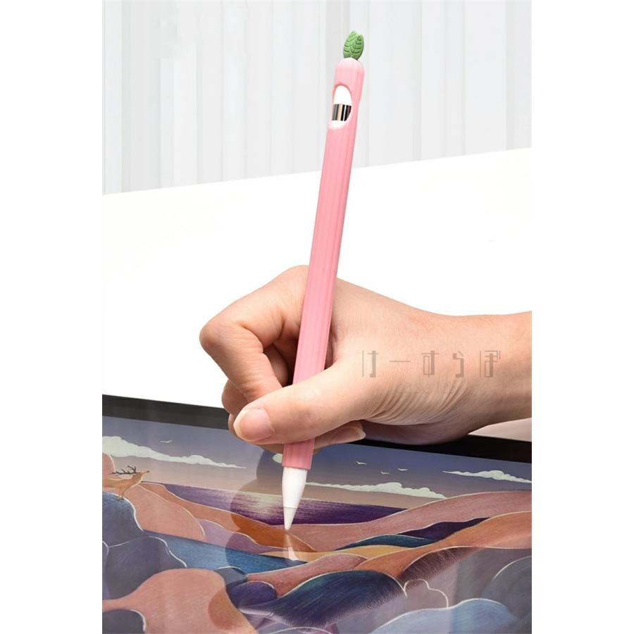 Apple Pencil 第二世代 ケース 一体型 2 ソフトカバー グリップ
