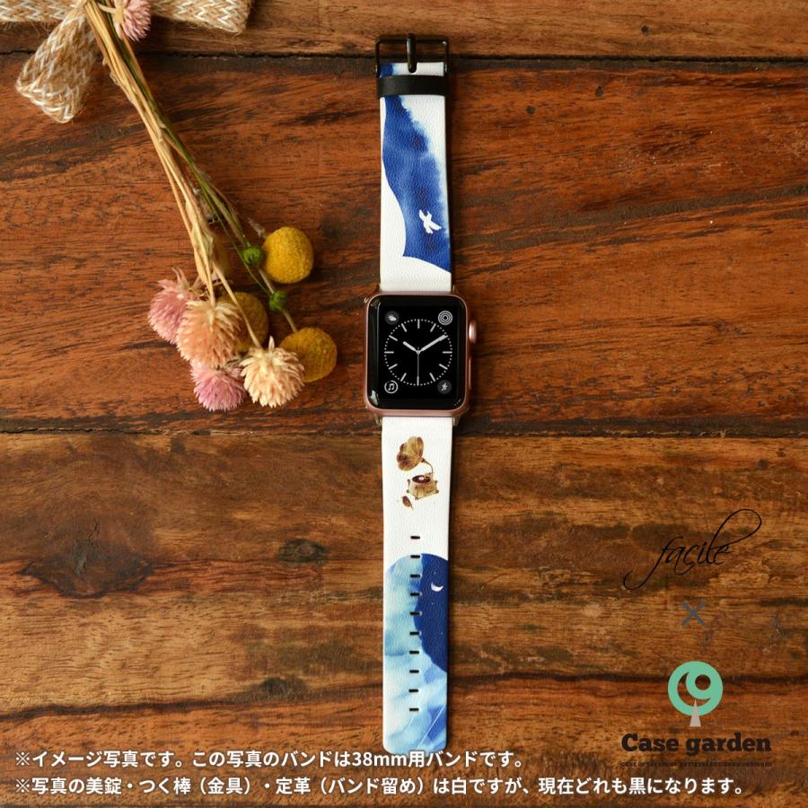 アップルウォッチ バンド 38mm おしゃれ Apple Watch ベルト おしゃれ 冬に奏でる夜空 Facile ケースガーデン Cfc Aw スマホケースのケースガーデン 通販 Yahoo ショッピング