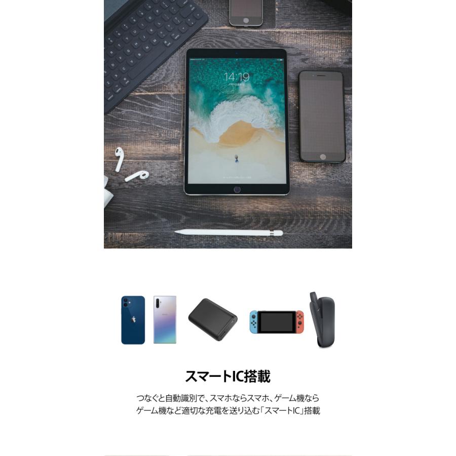 USB AC アダプタ 充電器 最大 12W 対応 USB2ポート 急速充電器 ACアダプター iPhone スマートIC タブレット 180日保証  チャージャー PSE認証 2口 i.Carry｜casejapaemo｜05