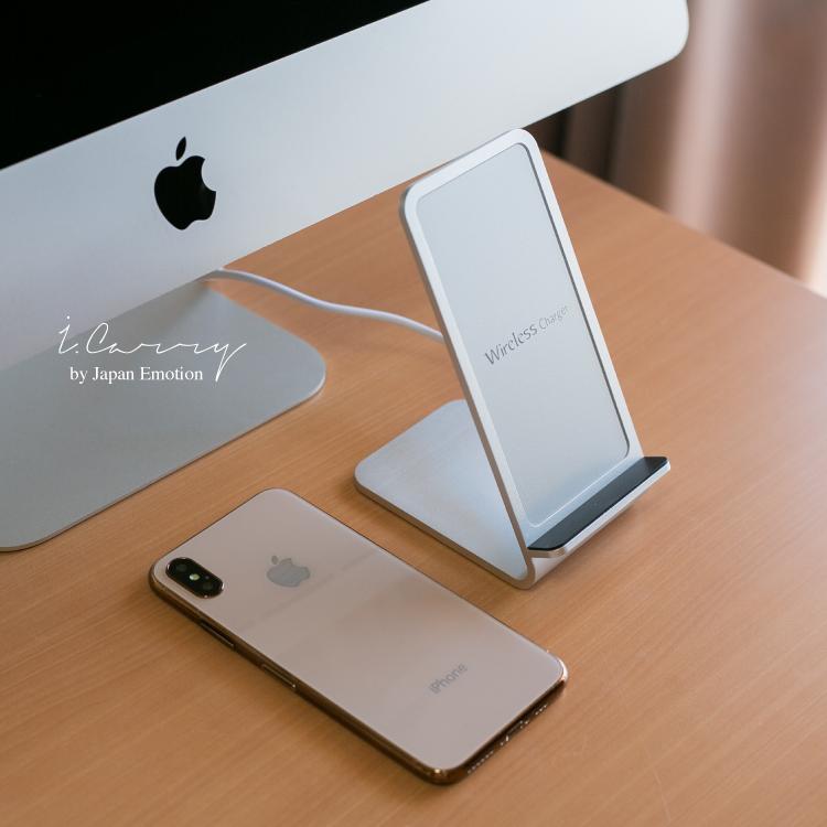 期間限定 18Wアダプター同梱】ワイヤレス充電器 iPhone 急速 Qi 充電器
